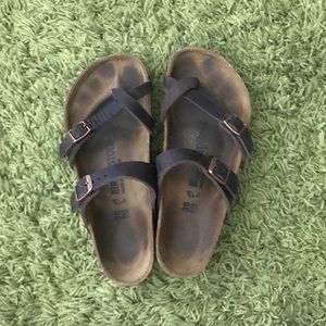 Brown Birkenstocks